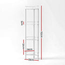 Artiss 4 Tier Floor Standing Corner Shower Caddy Bathroom Organizer White
