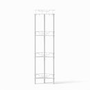 Artiss 4 Tier Floor Standing Corner Shower Caddy Bathroom Organizer White