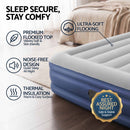 Bestway Air Mattress Inflatable Bed 46cm Airbed Single Blue