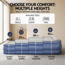 Bestway Air Mattress Inflatable Bed 46cm Airbed Single Blue