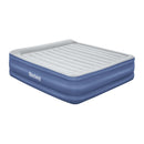 Bestway Air Mattress King Inflatable Bed 56cm Airbed Blue