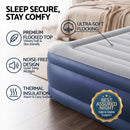 Bestway Air Mattress Queen Inflatable Bed 61cm Airbed Blue