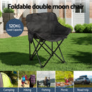 Weisshorn 3pc Camping Table Chair Set Outdoor Folding Aluminium Portable Picnic