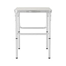 Weisshorn Folding Camping Table 90CM Adjustable Portable Outdoor Picnic Desk