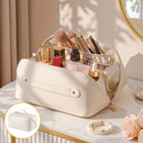 Embellir Makeup Case Portable Cosmetic Bag Organiser Toiletry Travel Bag PU White