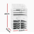 Embellir Makeup Case Acrylic Cosmetic Organizer Storage Box Jewellery Holder