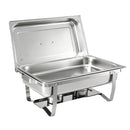 5-Star Chef Chafing Dish 9L 1-Pan Buffet Warmer Food Warmer Catering Server