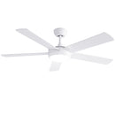 Devanti 52'' Ceiling Fan 5 Blades DC Motor w/Light w/Remote White