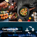 Devanti Gas Cooktop 30cm 2 Burner Built-in Stove Glass Cook Top NG LPG Wok Burner