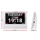 Artiss 7" Smart Digital Clock Calendar HD IPS Touchscreen Weather Photo Frame