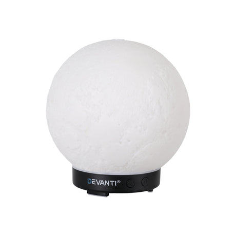 Devanti Ultrasonic Aroma Diffuser Aromatherapy Moon Lamp 100ml