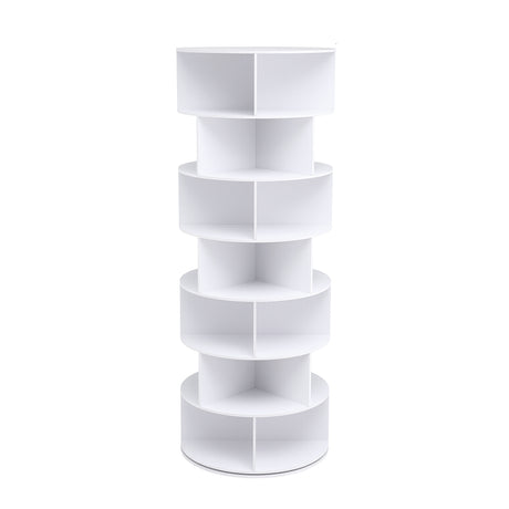 Artiss 7 Tier 360° Rotating Shoe Rack Storage Display Shelf White