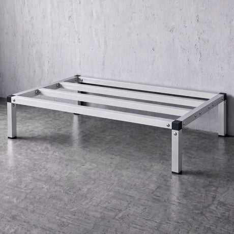Giantz 91x51cm Aluminum Dunnage Rack Heavy Duty Kitchen Storage Platform