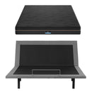 Artiss King size bed frame with Giselle Bedding King Mattress, adjustable bed Base Combo for Snoring Relief, Independent Head Foot Incline, Wireless Remote, Black,18cm Thickness