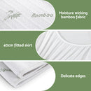 Giselle Electric Blanket Bamboo Fabric Double Fitted Heated Pad Underlay Washable Winter