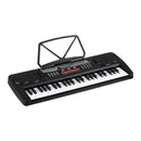 Alpha 49 Key Electronic Keyboard Portable Digital Piano Musical Instrument Black