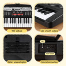 Alpha 49 Key Electronic Keyboard Portable Digital Piano Musical Instrument Black
