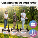 Electric Scooter 180W 18KM/H Foldable Height Adjustable Portable Riding Commuter Teens Adults