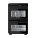 Devanti 12 Trays Food Dehydrator Dual-Zone Stainless Steel Fruit Jerky Dryer