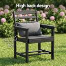Gardeon 7 Piece Outdoor Dining Set Patio HDPE Table and Chairs Garden Furniture