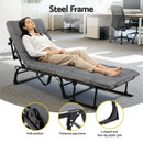 Gardeon 3-in-1 Sun Lounger Folding Camping Chair Adjustable Recliner Patio Furniture for Office Nap, Poolside
