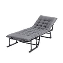 Gardeon 3-in-1 Sun Lounger Folding Camping Chair Adjustable Recliner Patio Furniture for Office Nap, Poolside