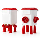 Giantz 8kg Chicken Feeder and 7L Waterer Set Large Capacity Poultry Drinker Kit