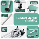 Everfit Leg Stretcher Machine Foldable 180 degree Adjustable Split Machine Green