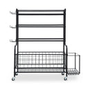 Everfit Dumbbell Rack Weight Rack for Dumbbells Home Gym Storage Black