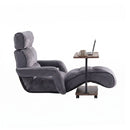 Artiss Floor Lounge & Coffee Table Set, Adjustable Recliner End Table w/ Wheels