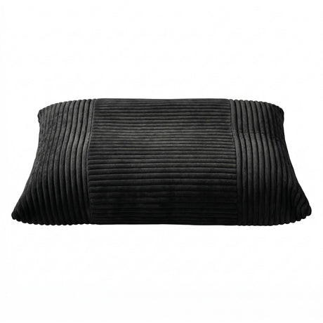 Artiss 3-in-1 Bean Bag Chair for Living Room Convertible Floor Sofa Dark Grey