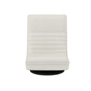 Artiss 2XFloor Chair Lounge Sofa Swivel Foldable Linen White