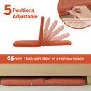 Artiss Floor Chair 5 Position Adjustable Orange Lazy Sofa for Living Room Bedroom