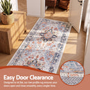 Artiss 80 x 300 cm Runner Rugs For Living Room No Heavy Rubber Crease-Free Foldable Design For Kitchen Entryway And Bedroom 100% Polyester Water-repellent Resistant Non-Shedding