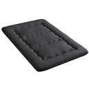 Giselle Bedding 10cm Japanese Floor Mattress Foldable Futon Mattress Washable Cover Straps