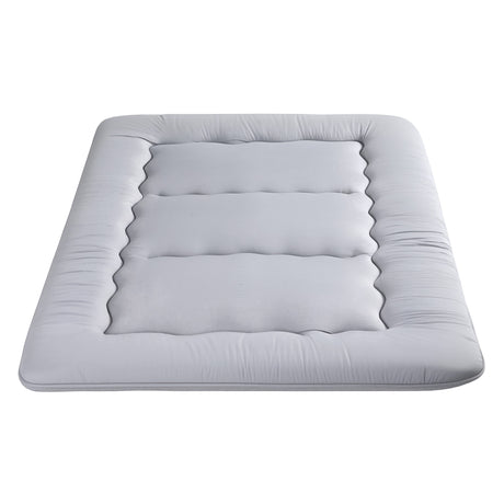 Giselle Bedding 10cm Japanese Floor Mattress Foldable Futon Mattress Washable Cover Straps