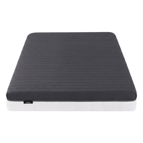 Giselle 18cm King Single Memory Foam Mattress Dual Feel Reversible Charcoal Foam