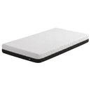 Giselle 18cm Single Memory Foam Mattress Dual Feel Reversible Charcoal Foam