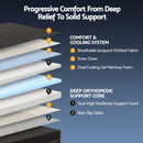 Giselle King Single Cooling Memory Foam Mattress Medium Firm with Gel Comfort 30cm