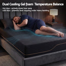 Giselle Single Cooling Memory Foam Mattress Medium Firm with Gel Comfort 30cm