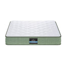 Giselle 25cm Memory Foam Mattress Dual Layer Zipper Cover Cool Charcoal Foam Mattresses Queen