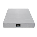 Giselle Bedding Cool Gel Memory Foam Mattress Charcoal 7-Zone Washable Bamboo Cover 15cm Single