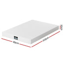 Giselle 20cm Memory Foam Mattress Green Tea King