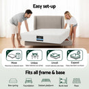 Giselle 20cm Memory Foam Mattress Green Tea King Single