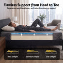 Giselle 25cm King Single Memory Foam Mattress Gel Infused Foam Removable Cover