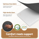 Giselle Bedding Foldable Mattress Folding Foam Mattresses Portable Mat Queen