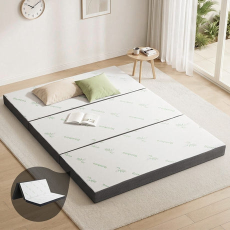 Giselle Foldable Mattress Folding Foam Mattresses Bamboo Queen