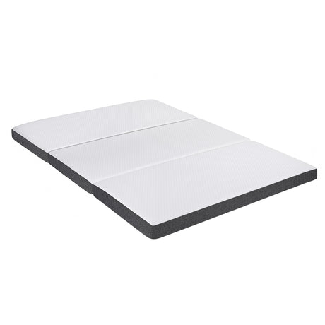 Giselle Bedding Foldable Mattress Folding Sofa Bed Tri-Fold Memory Foam Tencel Queen
