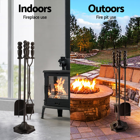 Grillz Fire Pit Tool Set 5 PCS