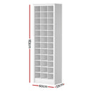 Artiss Shoe Rack 12-tier 36 Pairs Storage White